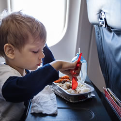 eat on plane